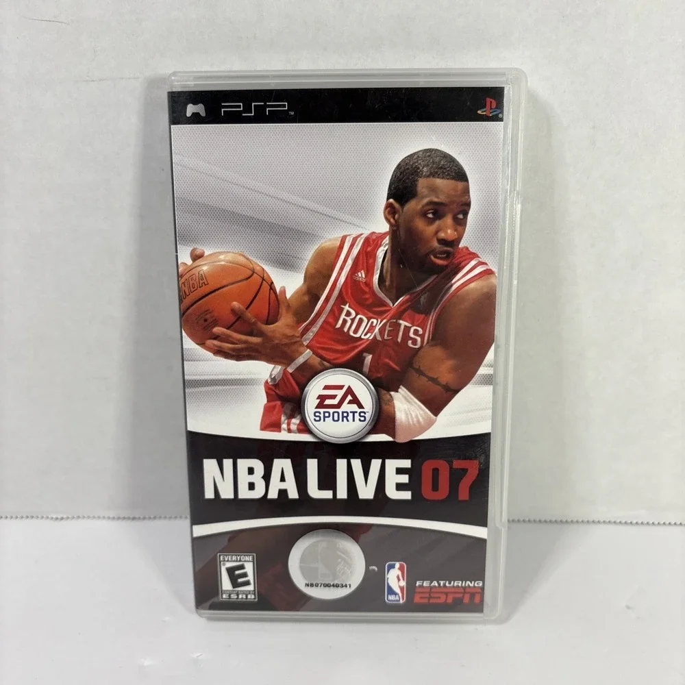 NBA Live 07 Sony PSP Complete CIB Tested